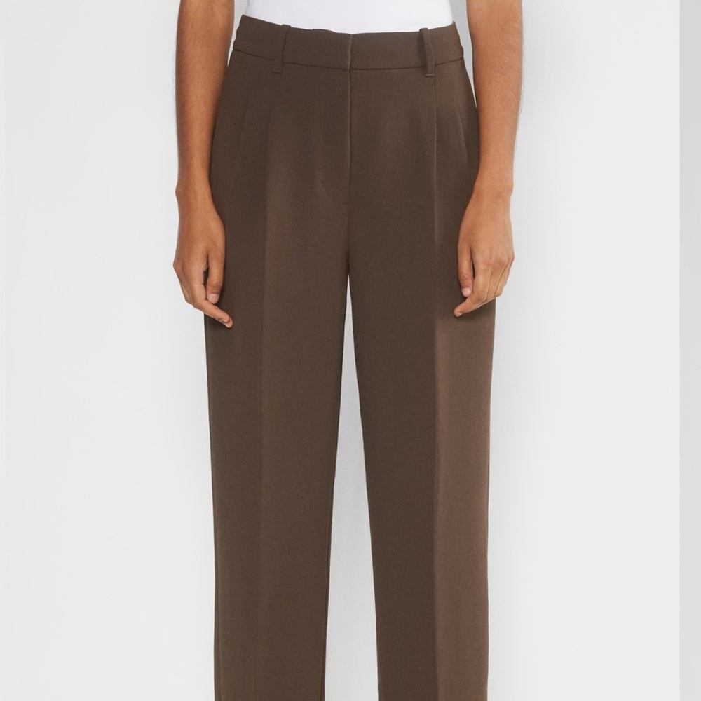 Wilfred Effortless Pant in Mocha Brown